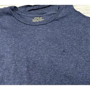 Polo Ralph Lauren Youth Teen Boys Navy Short sleeve Tee Shirt Size Large 14/16